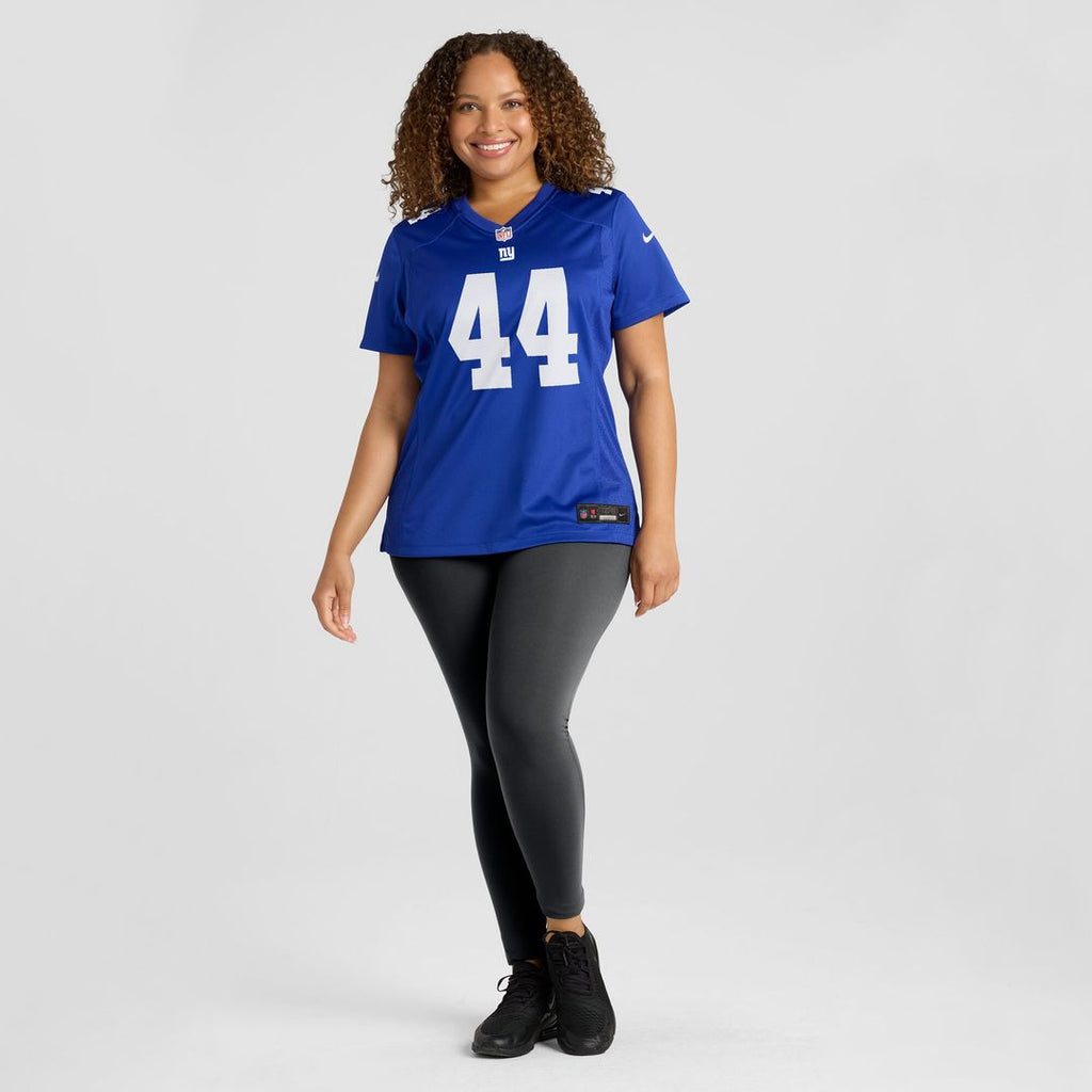 Cam Skattebo New York Giants Women's Team Game Player Jersey - Royal