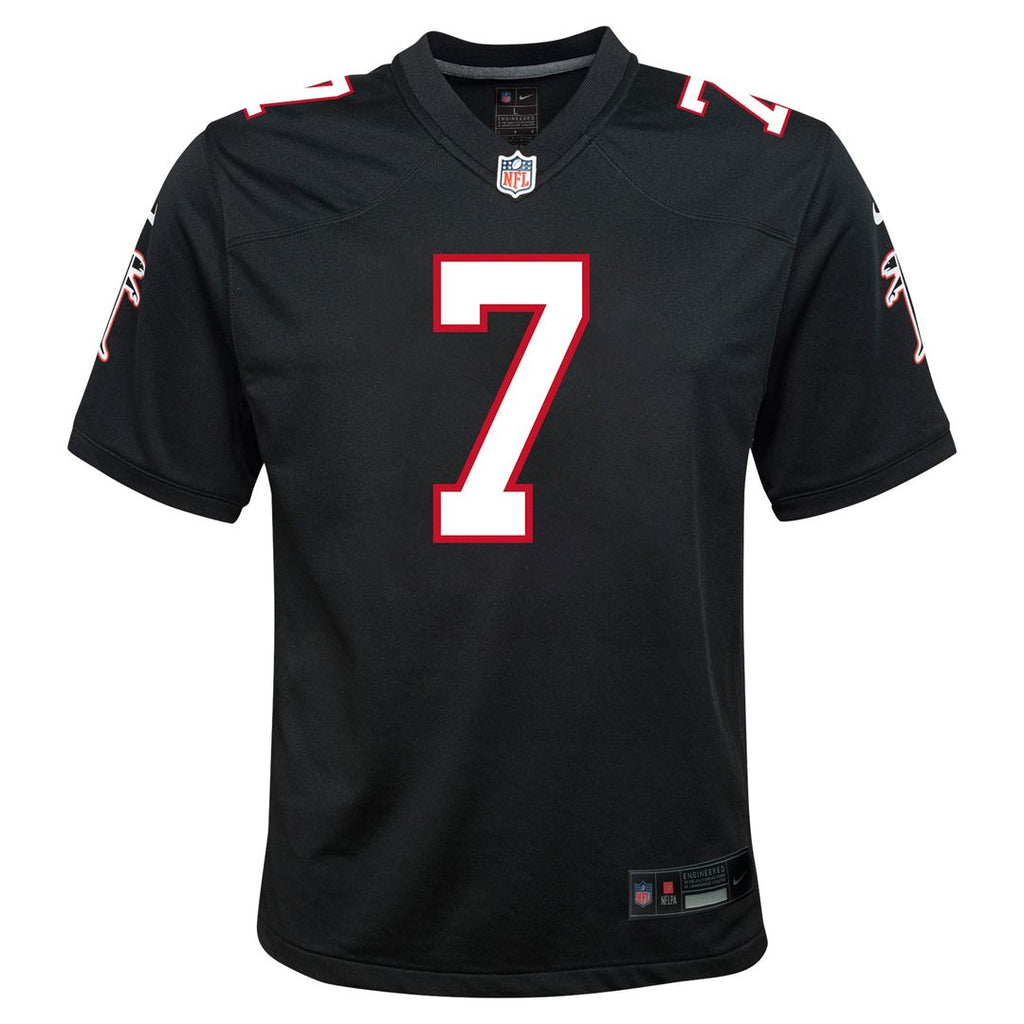 Bijan Robinson Atlanta Falcons Youth Game Jersey - Black