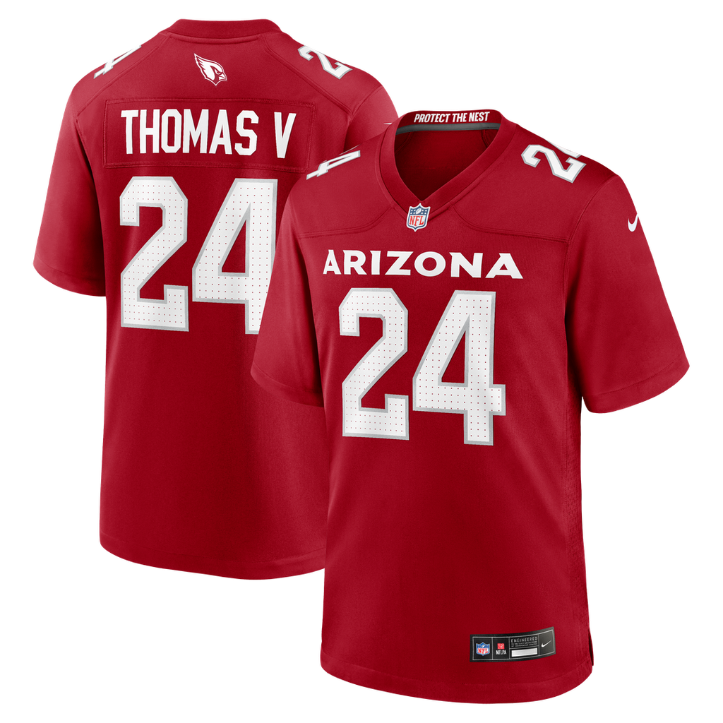 Starling Thomas V Arizona Cardinals Team Game Jersey - Cardinal
