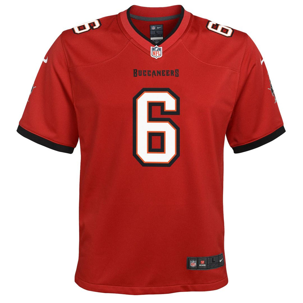 Baker Mayfield Tampa Bay Buccaneers Youth Game Jersey - White