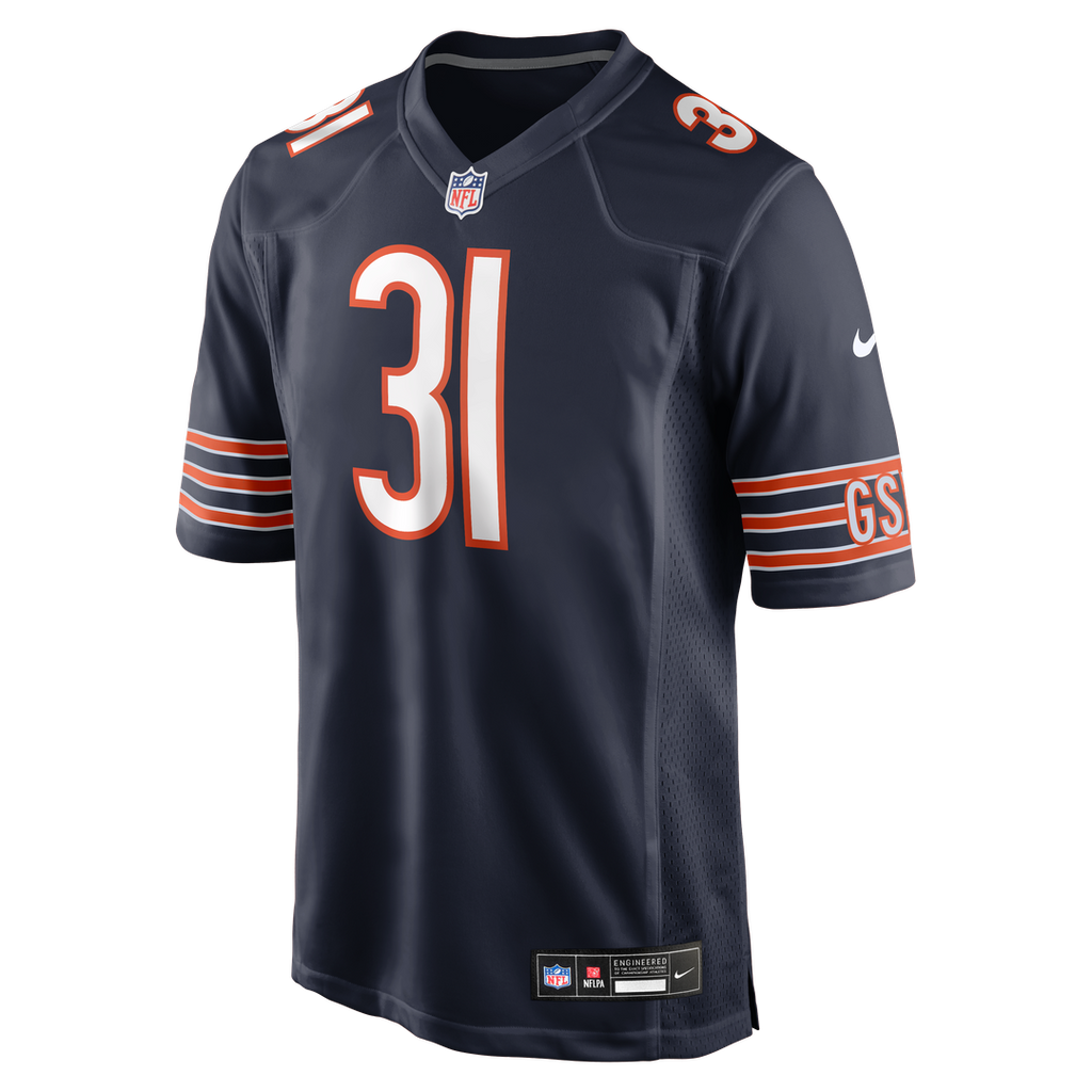 Dillon Thieneman Chicago Bears 2026 Draft First Round Pick No. 25 Team Game Jersey - Navy