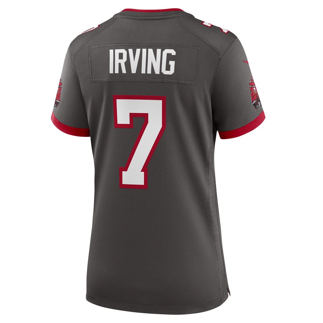 Bucky Irving Tampa Bay Buccaneers Women's Alternate Game Jersey - Pewter