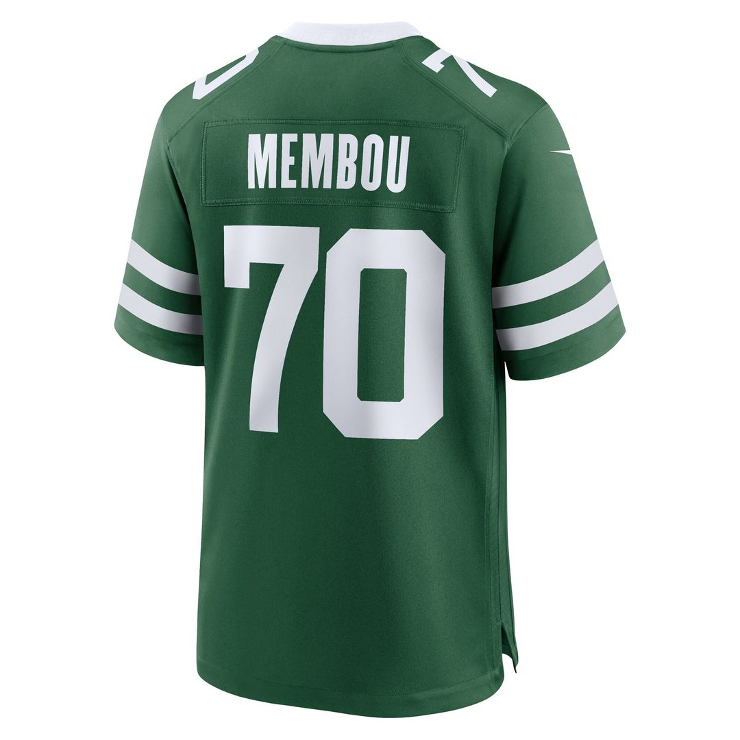 Armand Membou New York Jets Team Game Jersey - Green