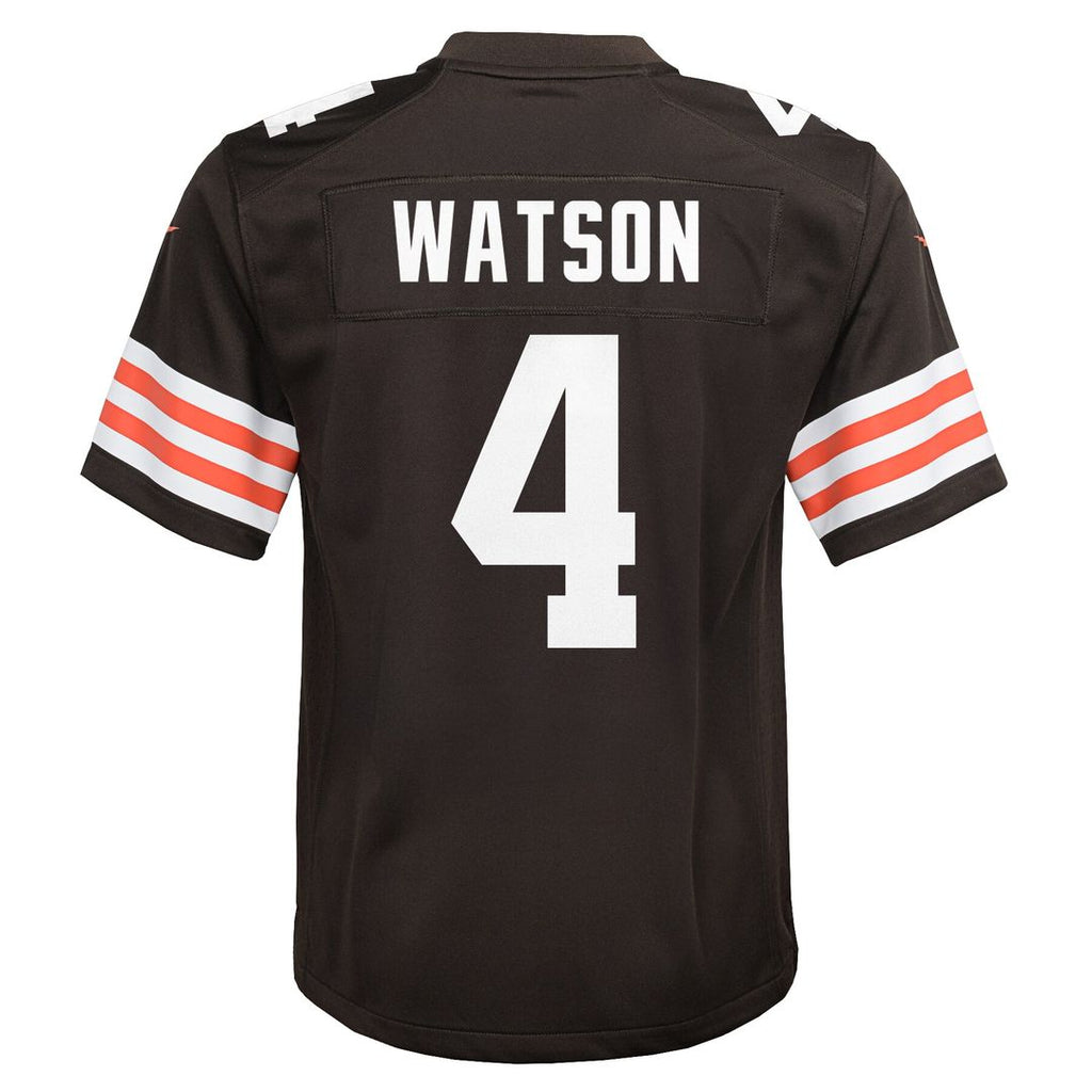 Deshaun Watson Cleveland Browns Youth Game Jersey - Brown