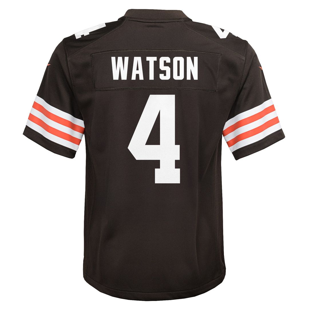 Deshaun Watson Cleveland Browns Youth Game Jersey - Brown