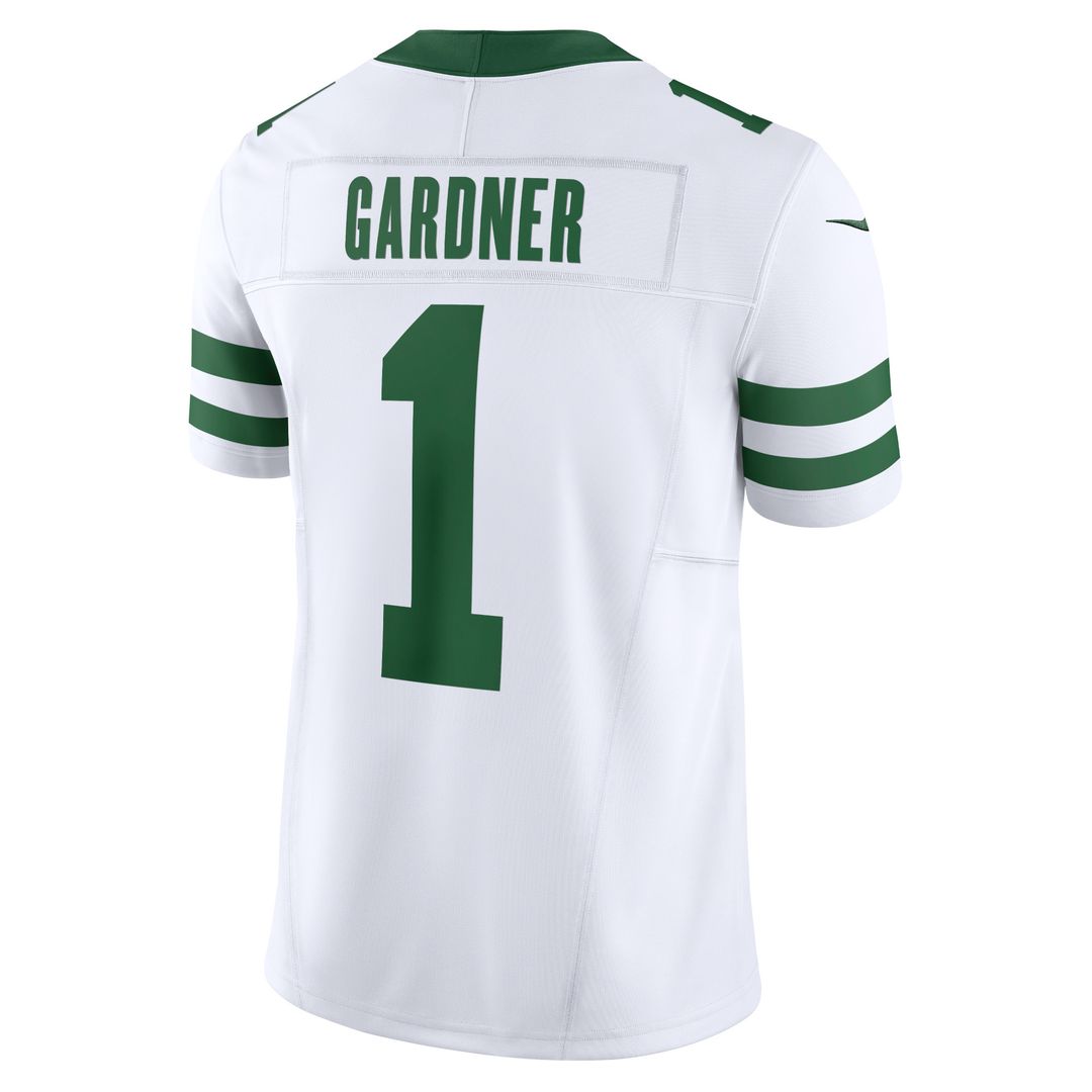 Ahmad Sauce Gardner New York Jets Vapor F.U.S.E. Limited Jersey - Legacy White