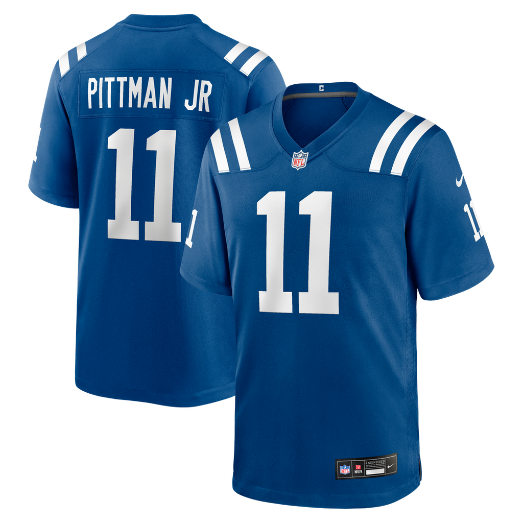 Indiana Nights Michael Pittman Jr. Indianapolis Colts Alternate Game Jersey - Blue