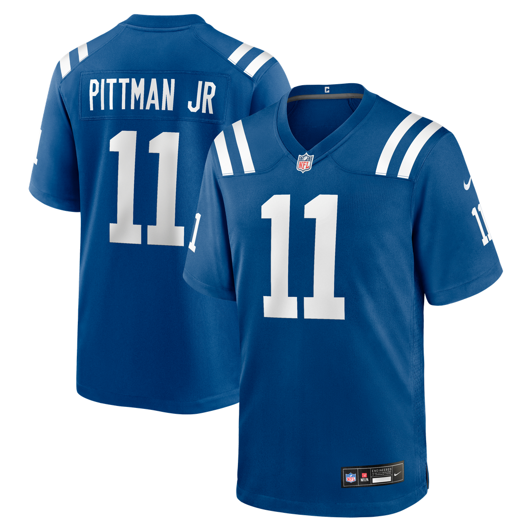 Indiana Nights Michael Pittman Jr. Indianapolis Colts Alternate Game Jersey - Blue