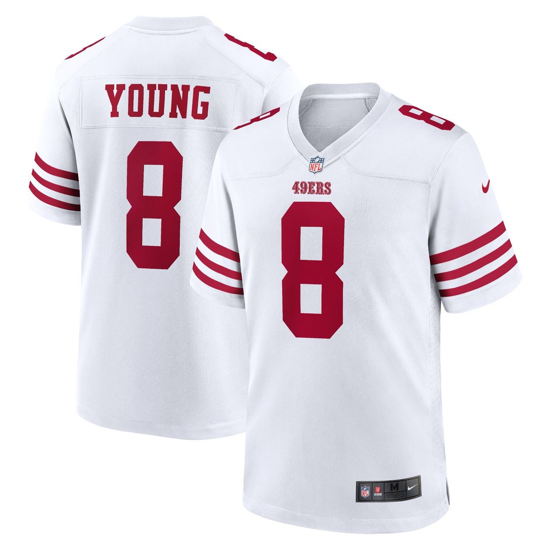 Steve Young San Francisco 49ers Retired Player Game Jersey - Scarlet