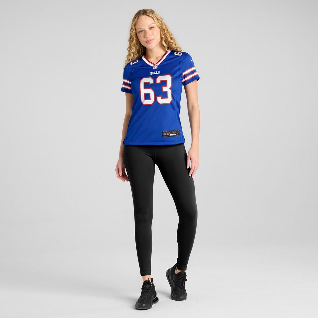 Austin Corbett Buffalo Bills Women's Team Game Jersey - Royal