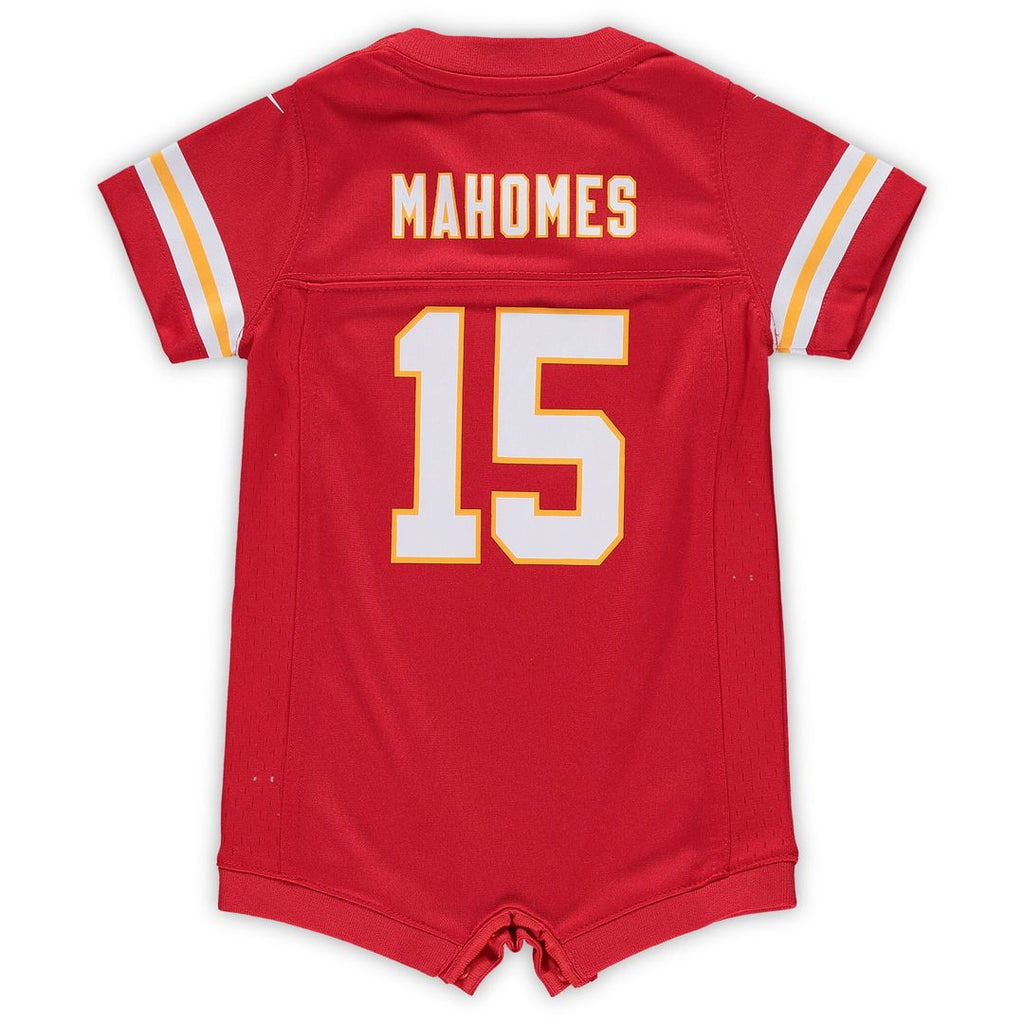 Patrick Mahomes Kansas City Chiefs Infant Romper Jersey - Red