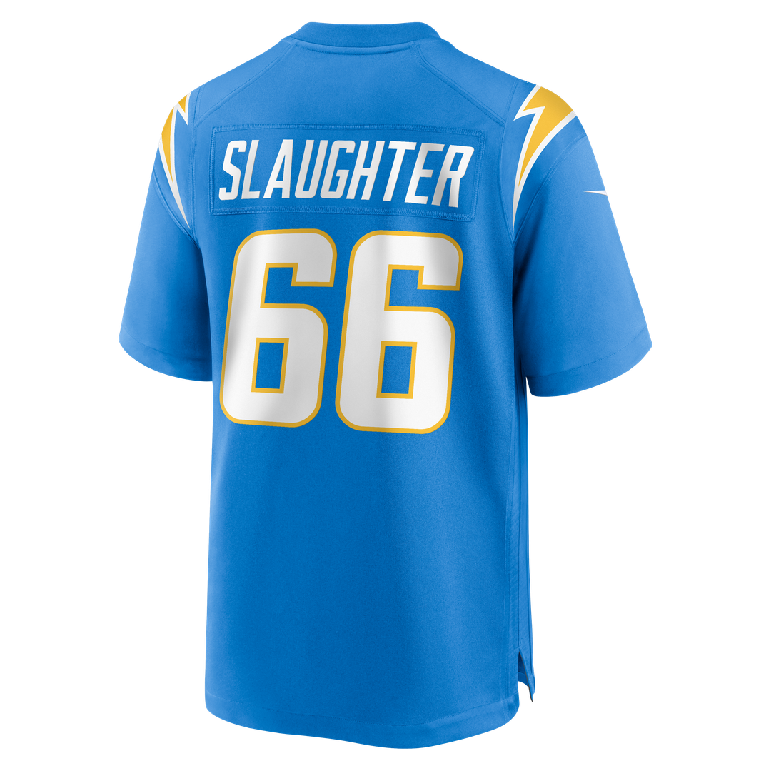 Jake Slaughter Los Angeles Chargers Team Game Jersey - Powder Blue