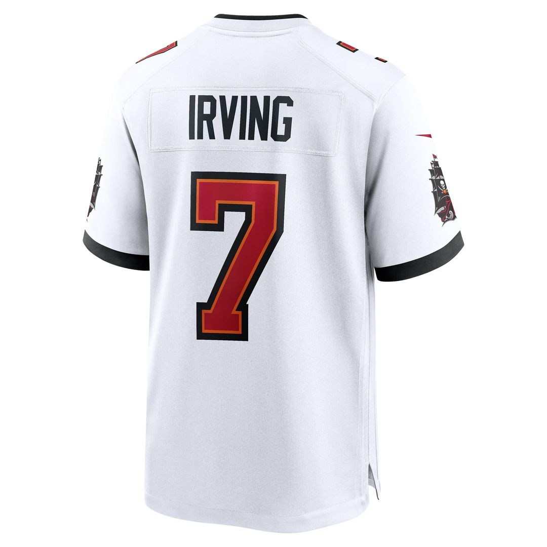 Bucky Irving Tampa Bay Buccaneers Game Jersey - White