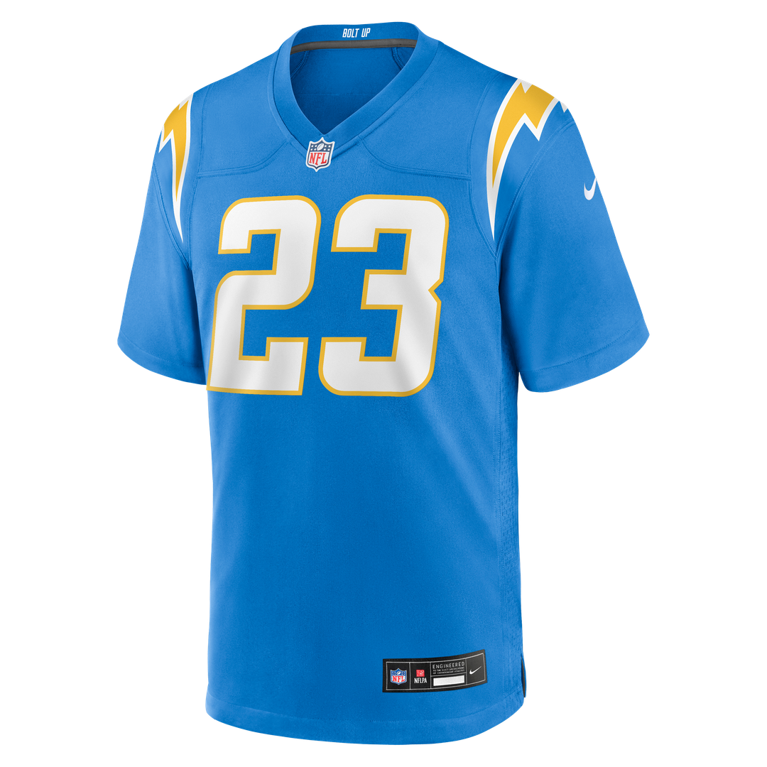 Tony Jefferson Los Angeles Chargers Team Game Jersey - Powder Blue