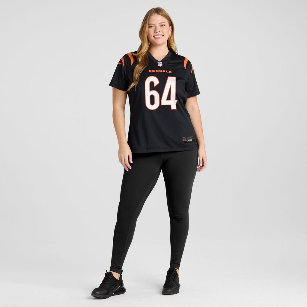 Ted Karras Cincinnati Bengals Women's Game Player Jersey - Black