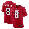 Kyle Pitts Sr. Atlanta Falcons Nike Game Jersey - Red