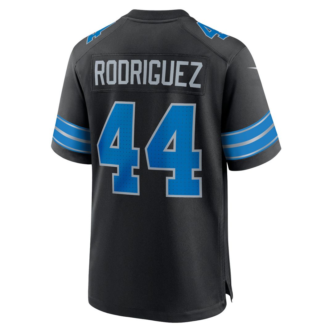 Malcolm Rodriguez Detroit Lions 2nd Alternate Game Jersey - Black