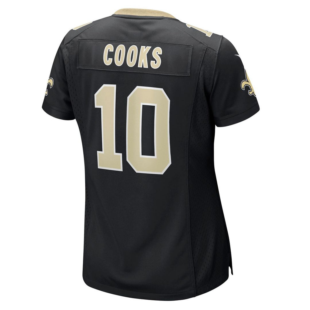 Brandin Cooks New Orleans Saints Women's Team Game Jersey - Black