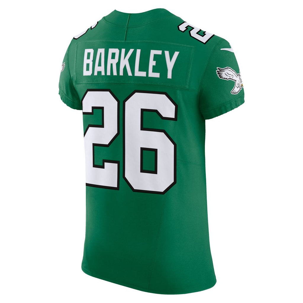Saquon Barkley Philadelphia Eagles Alternate Vapor F.U.S.E. Elite Jersey - Black