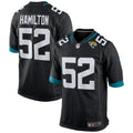 DaVon Hamilton Jacksonville Jaguars Game Jersey - Black