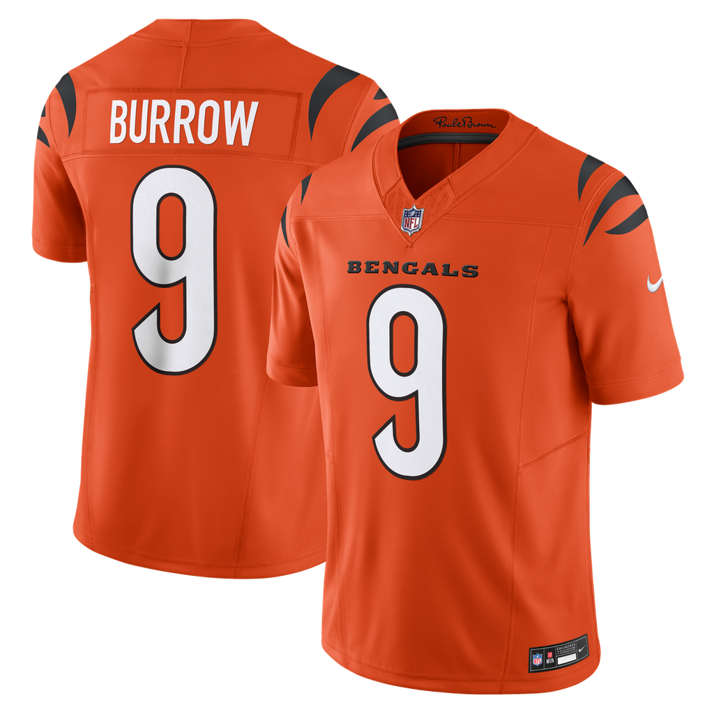 Joe Burrow Cincinnati Bengals Vapor F.U.S.E. Limited Jersey - Orange