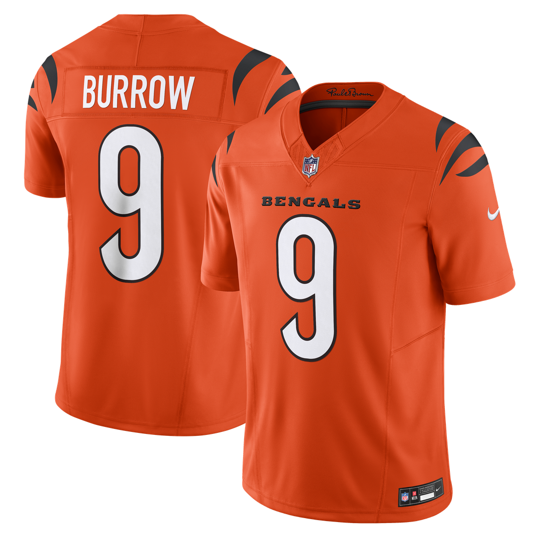 Joe Burrow Cincinnati Bengals Vapor F.U.S.E. Limited Jersey - Orange