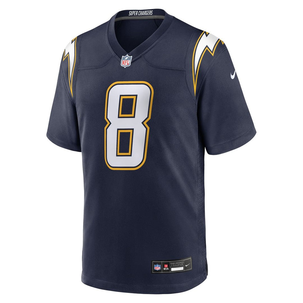 Omarion Hampton Los Angeles Chargers Game Player Jersey - Powder Blue