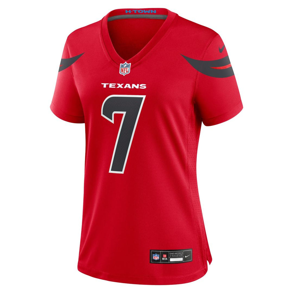 C.J. Stroud Houston Texans Women's Alternate Game Jersey - Red