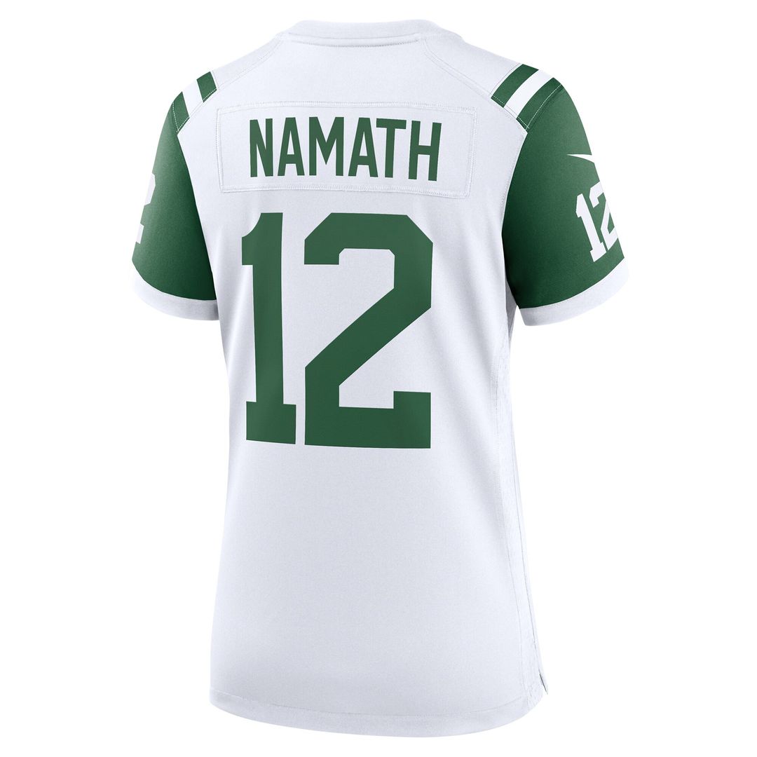 Joe Namath New York Jets Women's Retired Player Alternate Game Jersey - Legacy Black