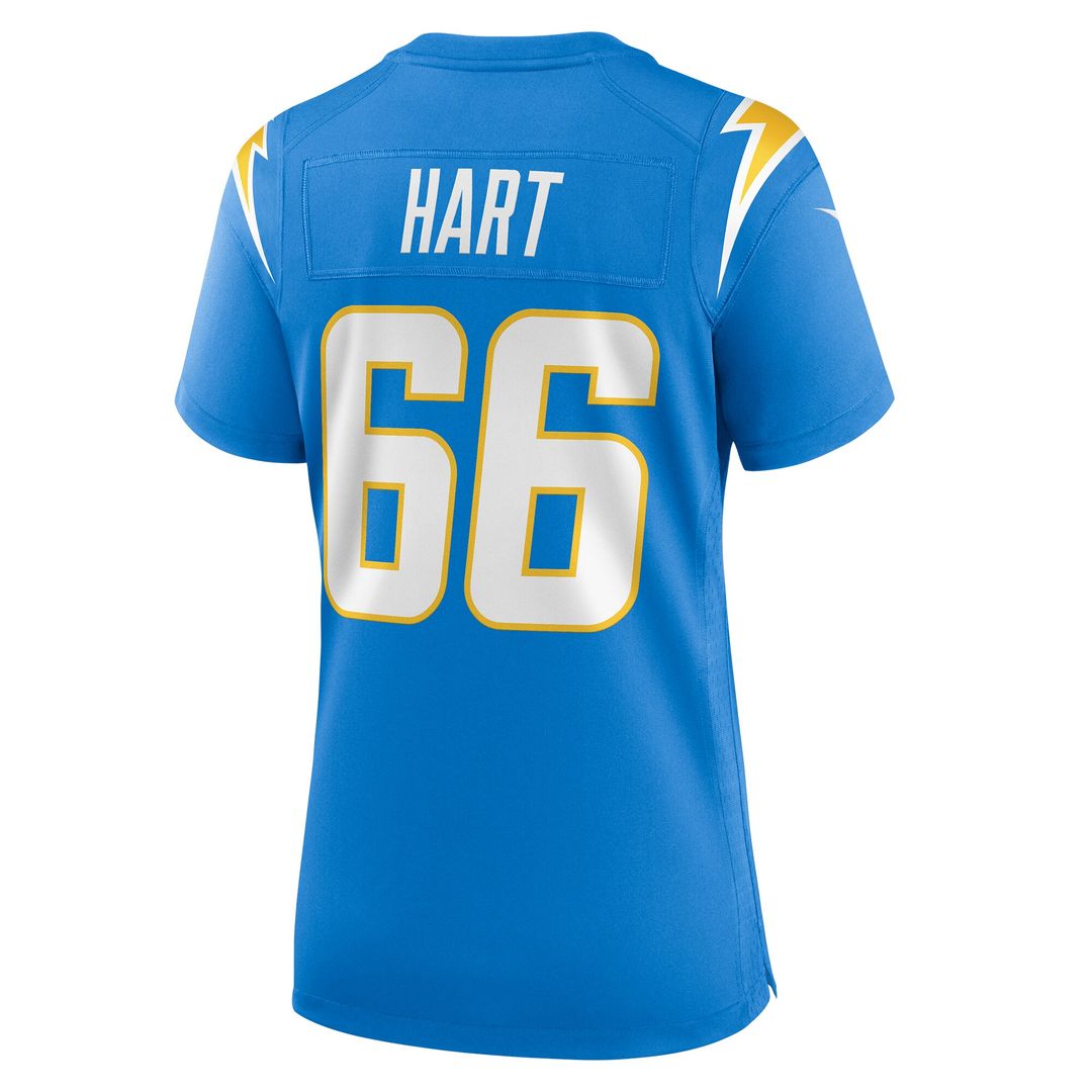 Bobby Hart Los Angeles Chargers Women's Team Game Jersey - Powder Blue