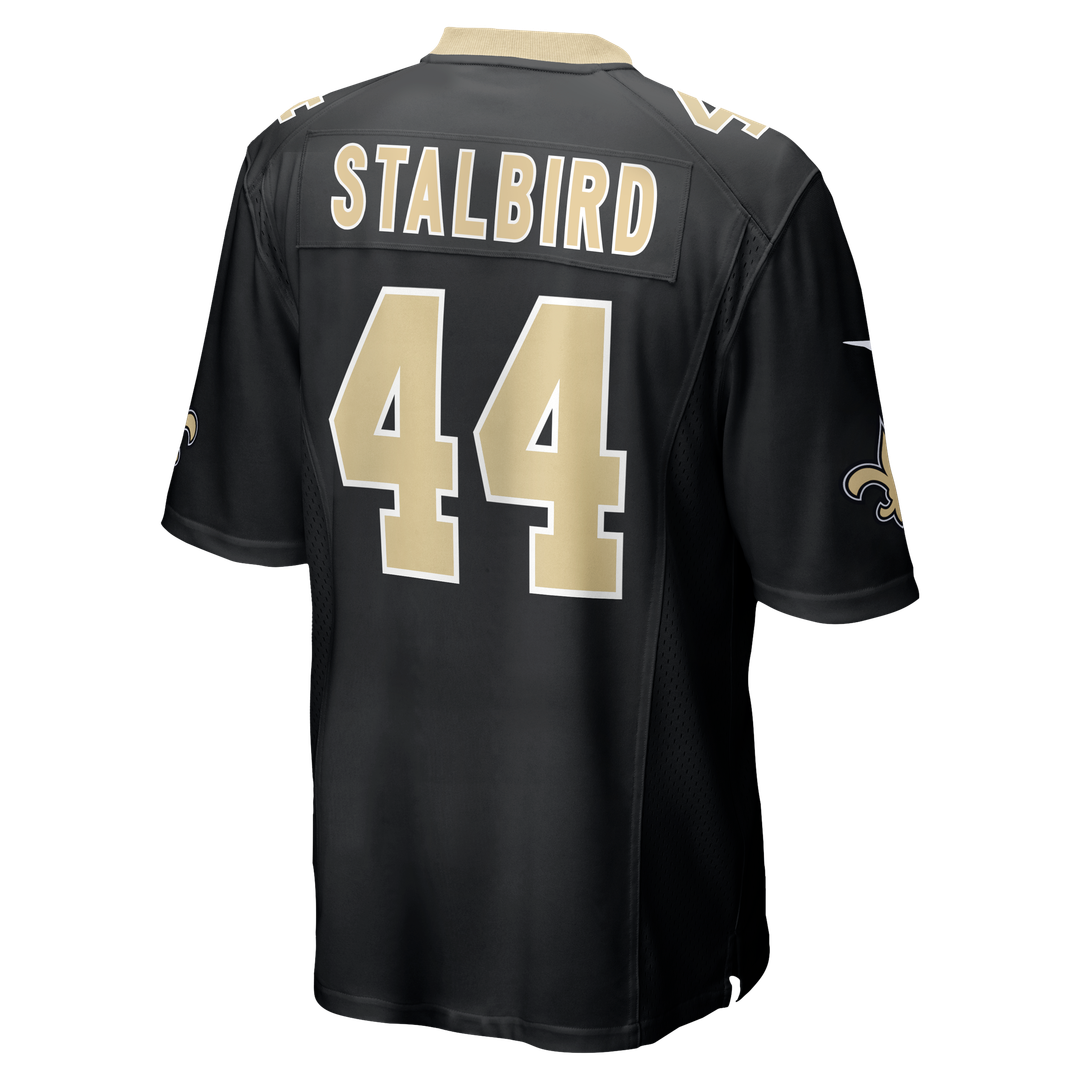 Isaiah Stalbird New Orleans Saints Team Game Jersey - Black