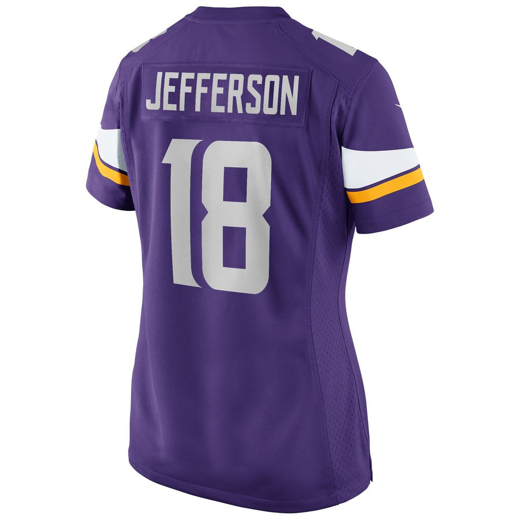 Justin Jefferson Minnesota Vikings Women's Game Jersey - Purple