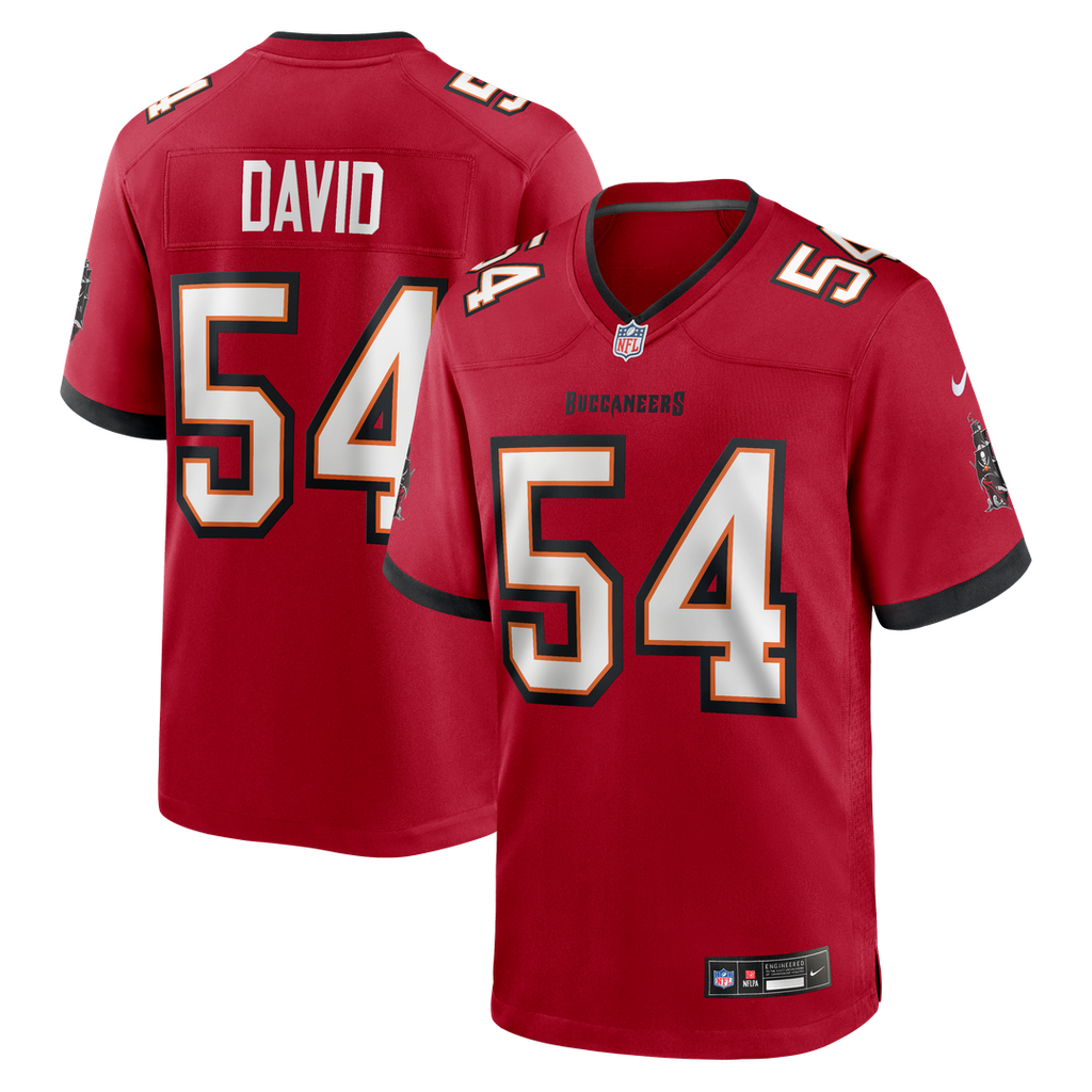 Lavonte David Tampa Bay Buccaneers Game Jersey - Red