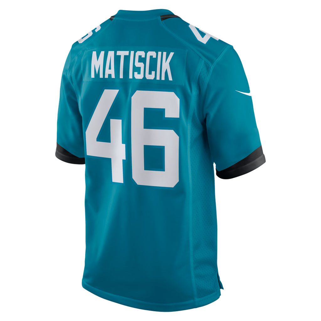 Ross Matiscik Jacksonville Jaguars Game Jersey - Teal
