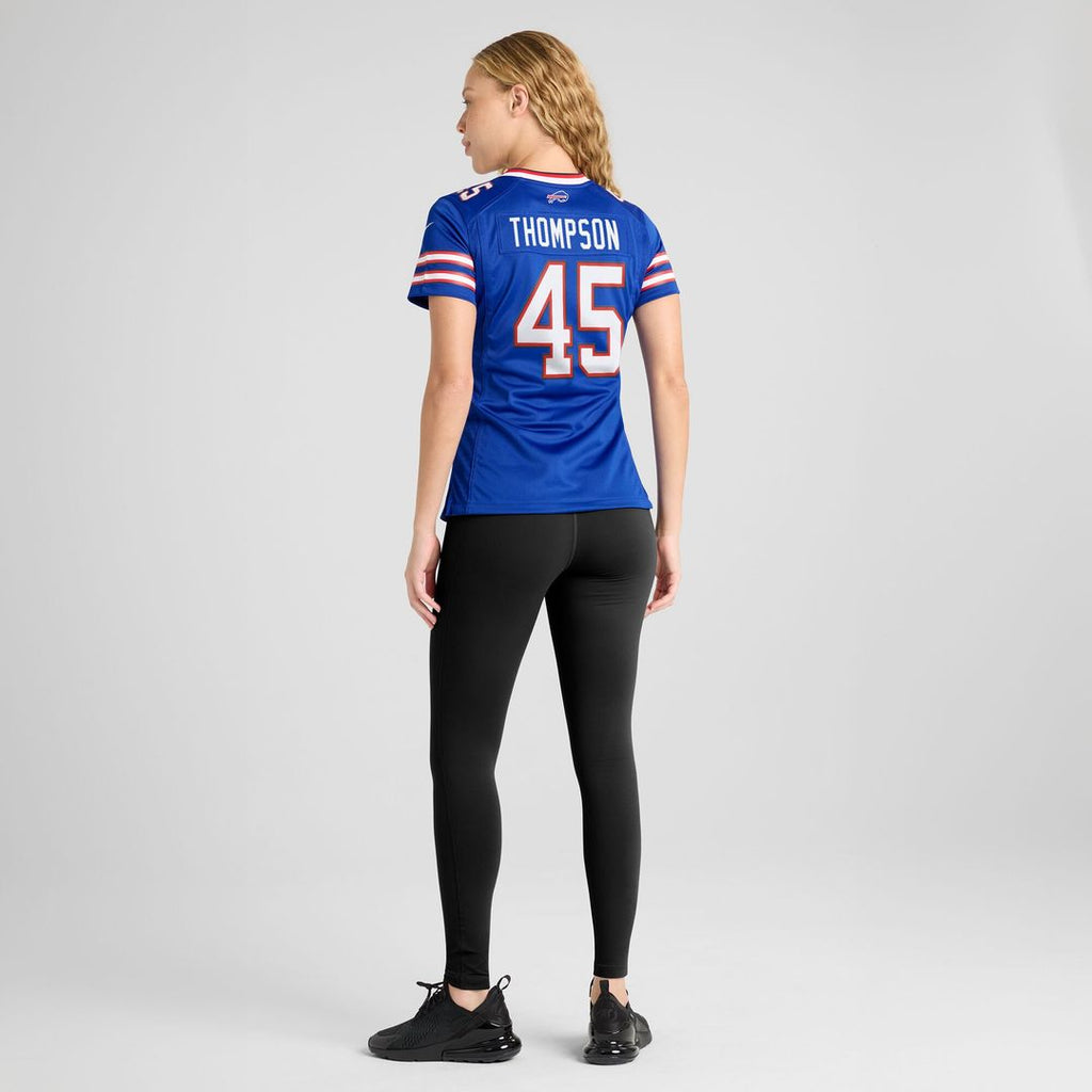 Shaq Thompson Buffalo Bills Women's Team Game Jersey - Royal