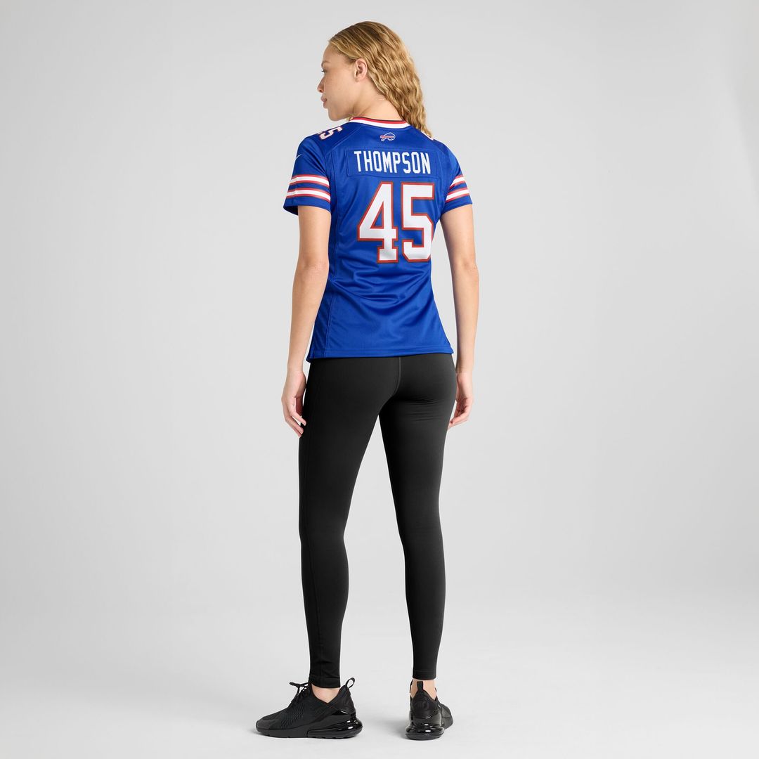 Shaq Thompson Buffalo Bills Women's Team Game Jersey - Royal