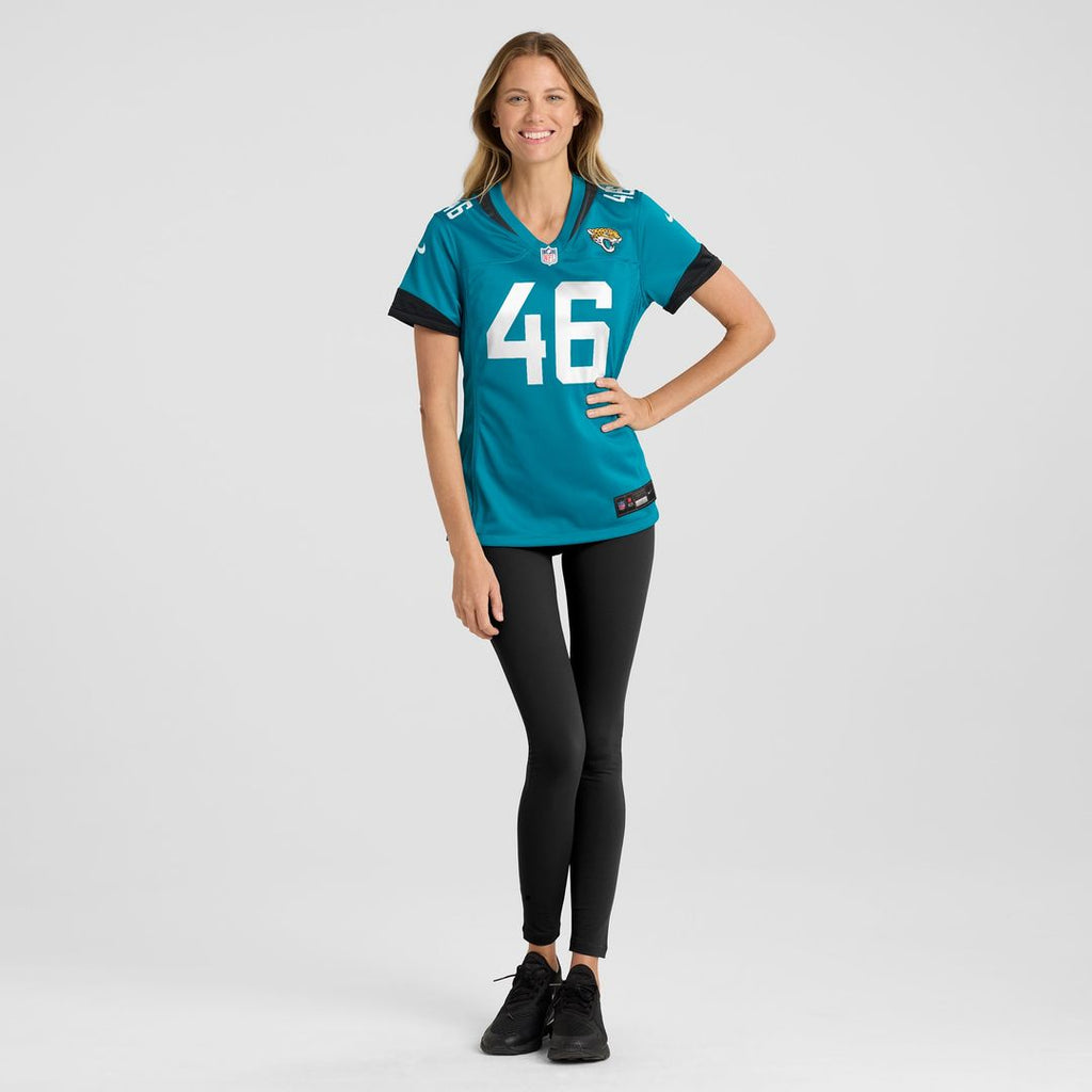 Ross Matiscik Jacksonville Jaguars Women's Game Jersey - Teal
