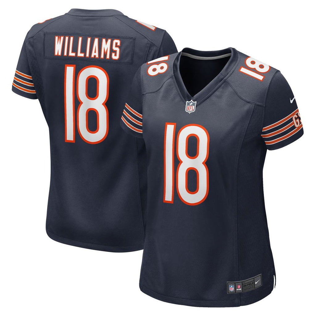 Caleb Williams Chicago Bears Women's Alternate Game Jersey - Orange