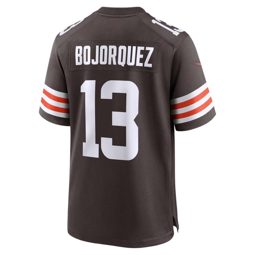 Corey Bojorquez Cleveland Browns Game Jersey - Brown