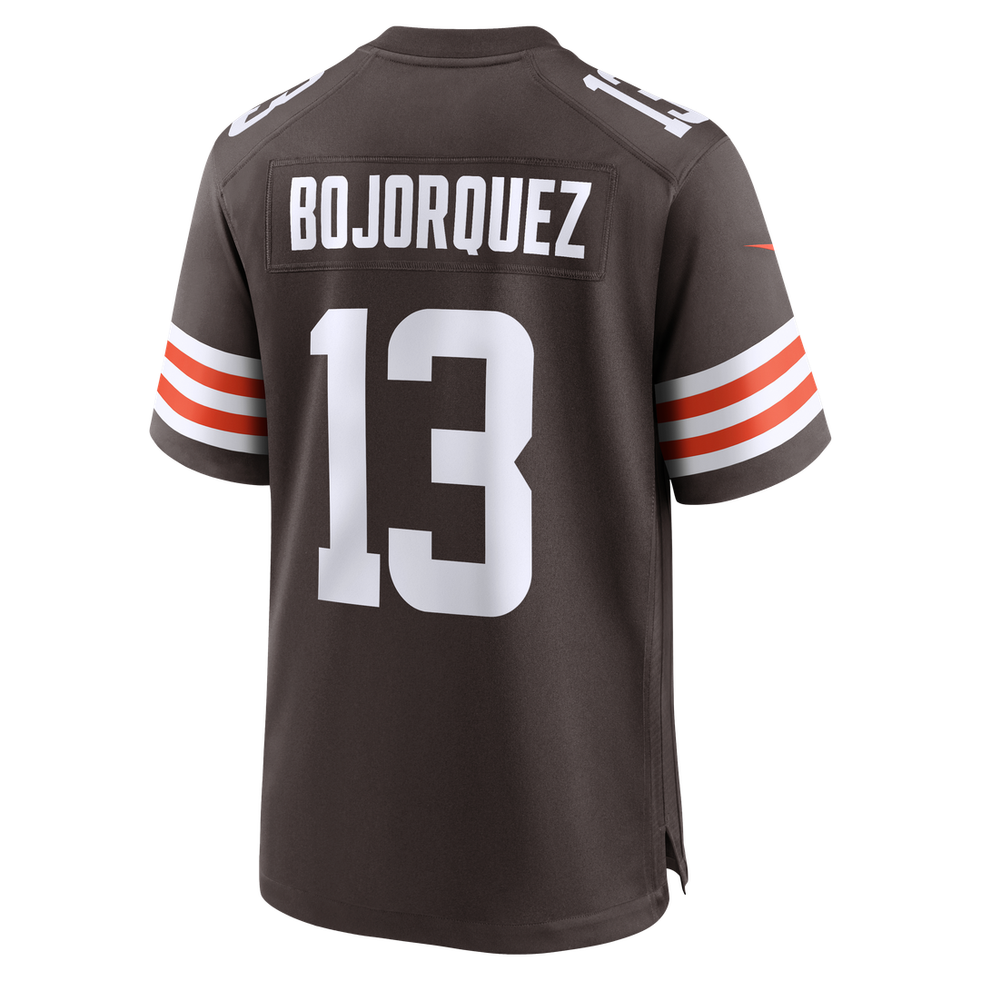 Corey Bojorquez Cleveland Browns Game Jersey - Brown