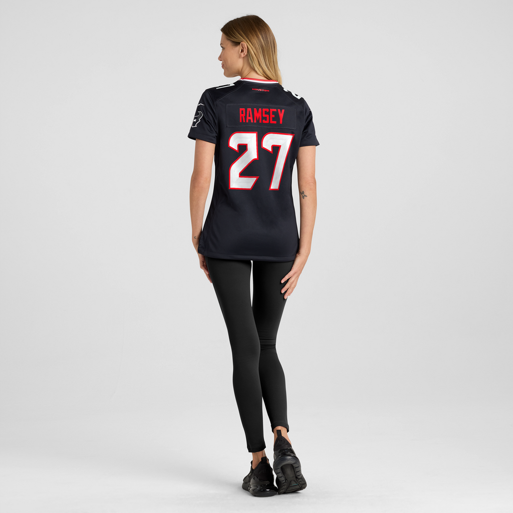 Kamari Ramsey Houston Texans Women's Team Game Jersey - Navy