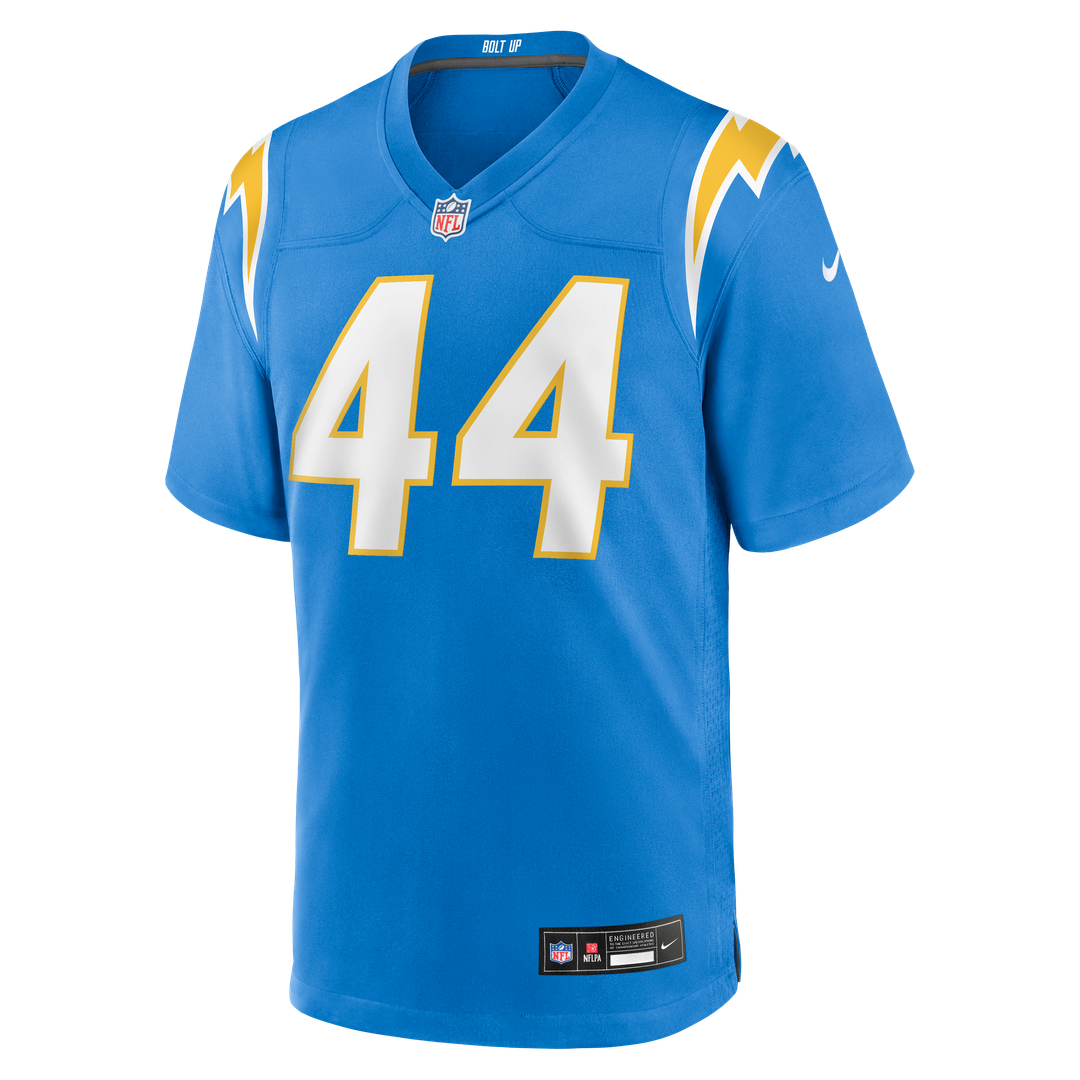 Scott Matlock Los Angeles Chargers Team Game Jersey - Powder Blue
