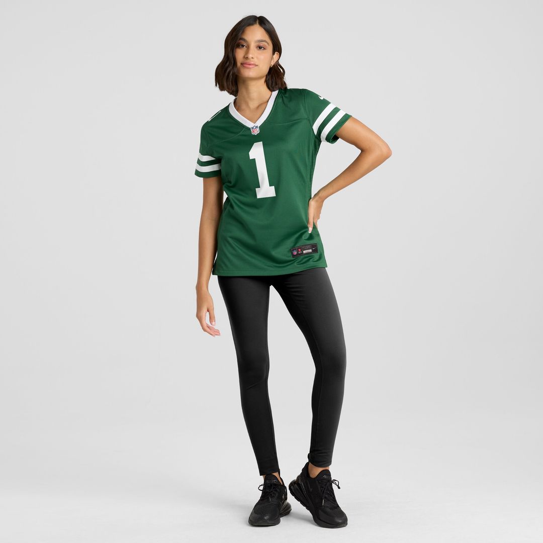 Number 1 Bride New York Jets Women's Game Jersey - Legacy Green