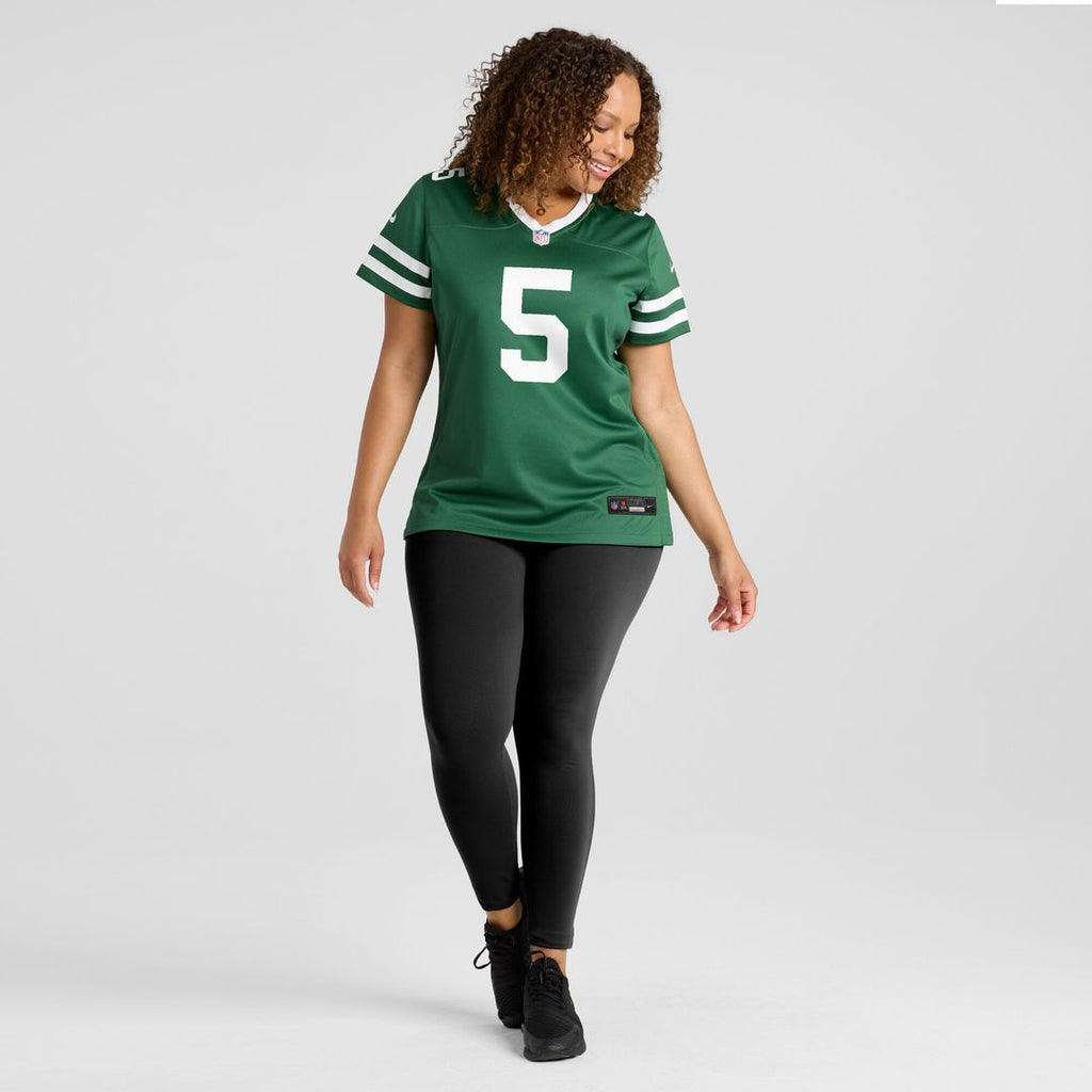 Garrett Wilson New York Jets Women's Alternate Game Jersey - Legacy Black