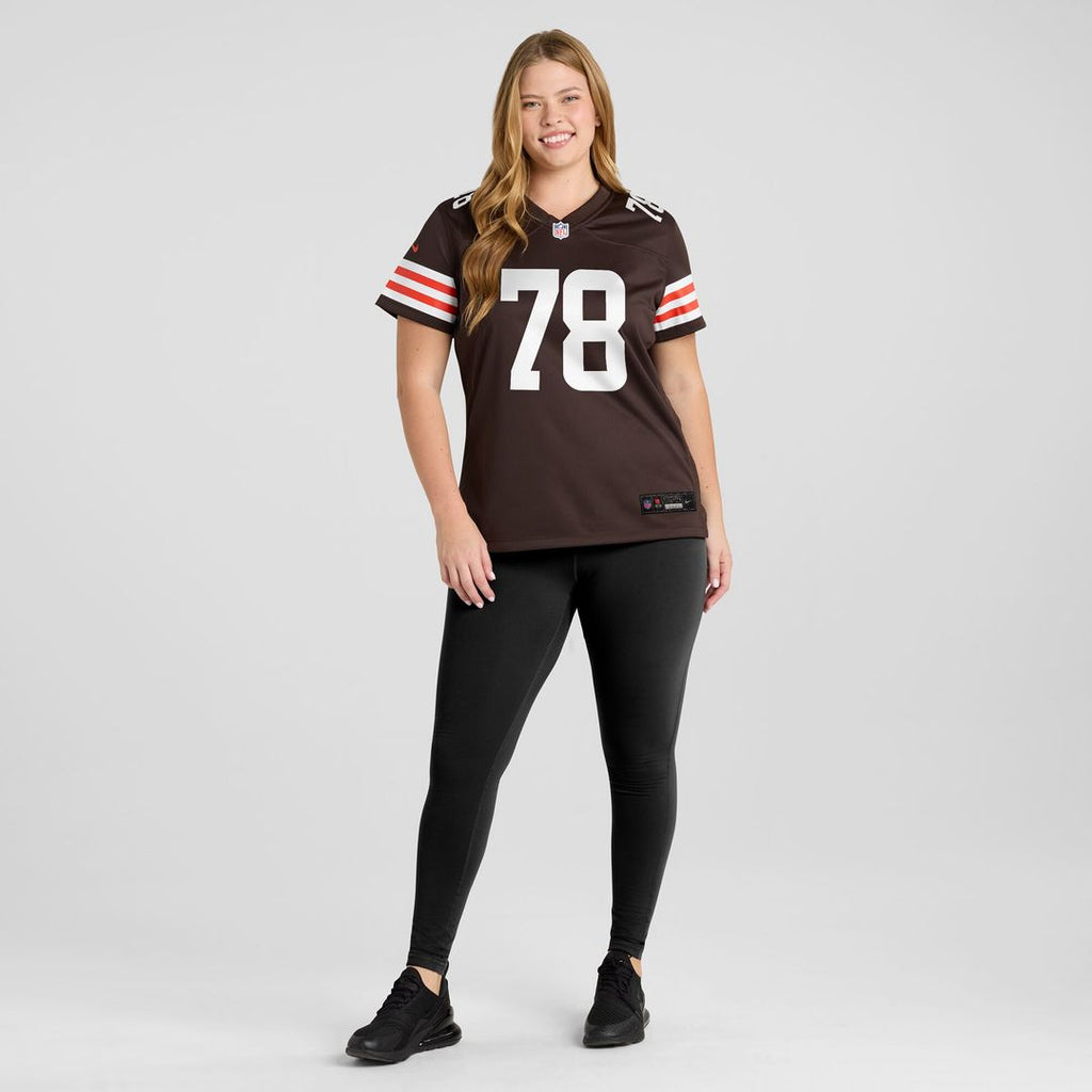 Jack Conklin Cleveland Browns Women's Player Game Jersey - Brown