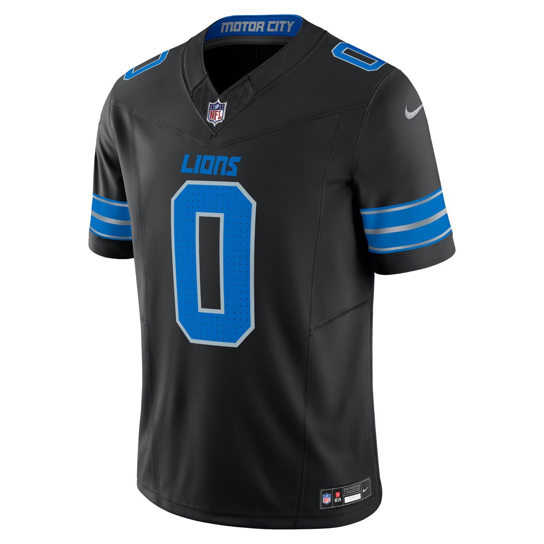 Jahmyr Gibbs Detroit Lions 2nd Alternate Vapor F.U.S.E. Limited Jersey - Black