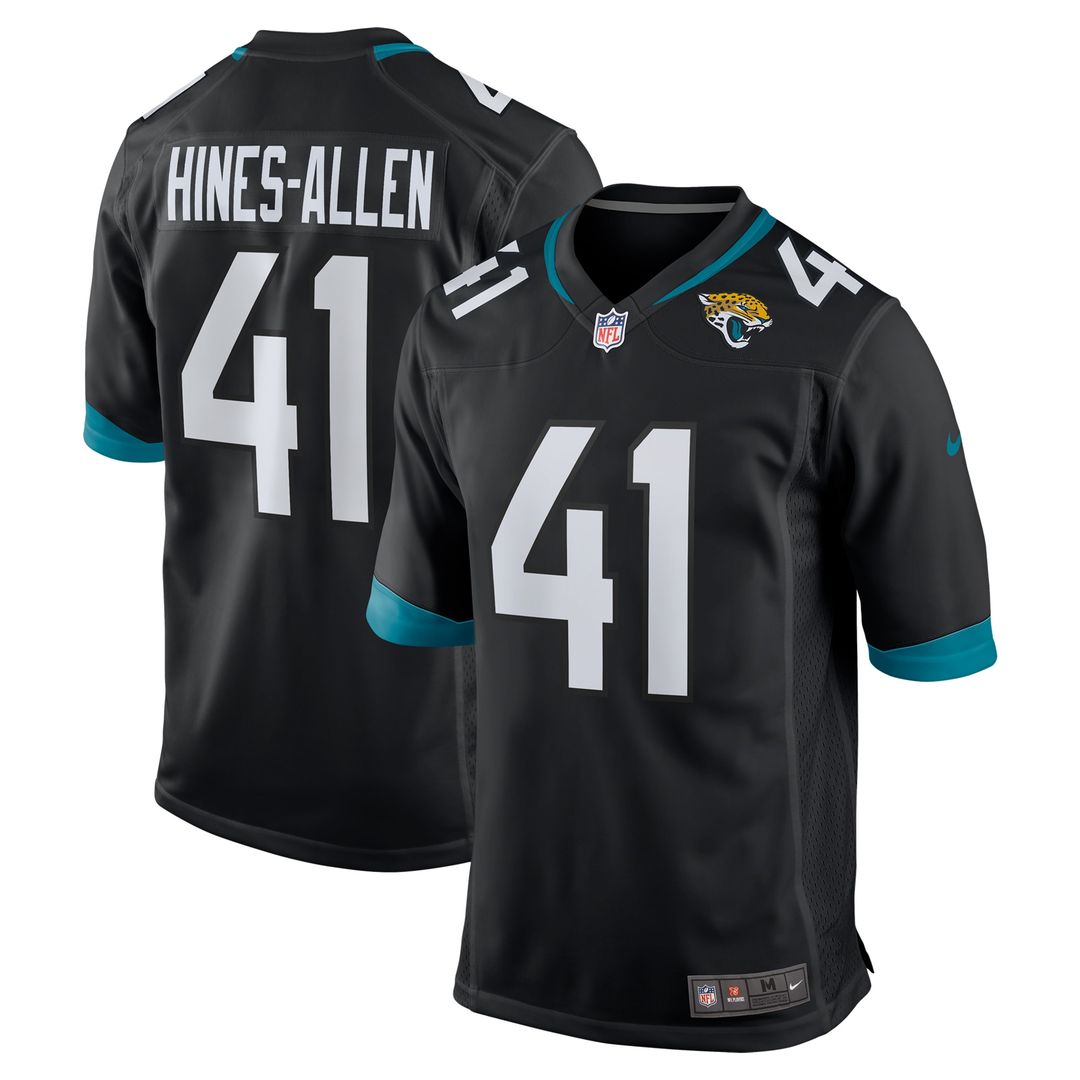 Josh Hines-Allen Jacksonville Jaguars Alternate Game Jersey - Black
