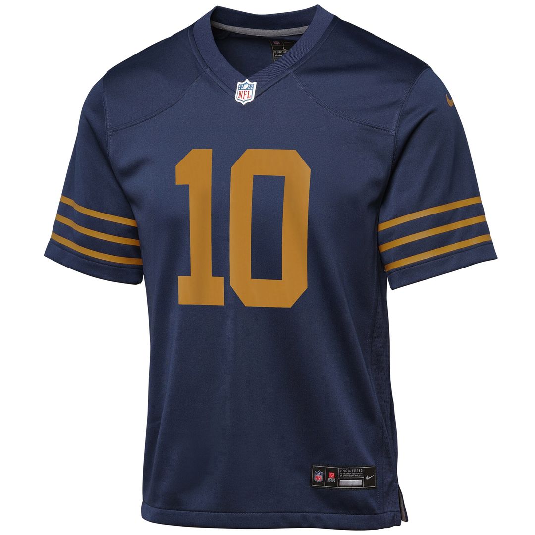 Love Green Bay Packers Youth Game Jersey - Green
