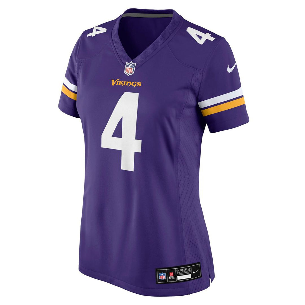 Myles Price Minnesota Vikings Women's Team Game Jersey - Purple