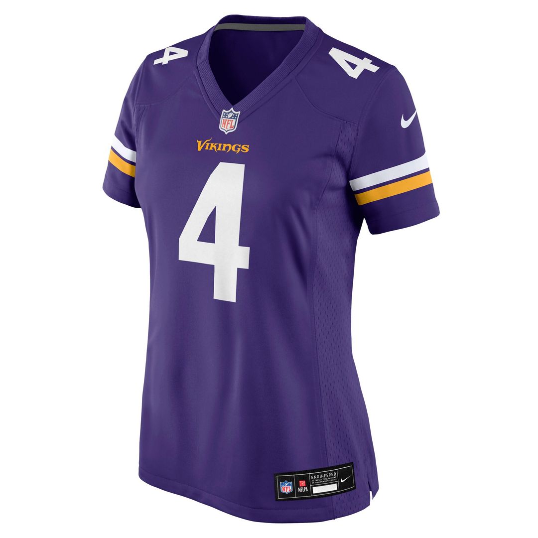 Myles Price Minnesota Vikings Women's Team Game Jersey - Purple